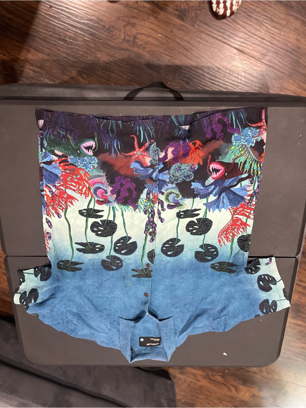 Scotch & Soda Multicolor Tropical Print Dress Shirt
